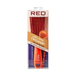 KISS - RED EZ GLIDE DETANGLING BRUSH BOAR JUMBO