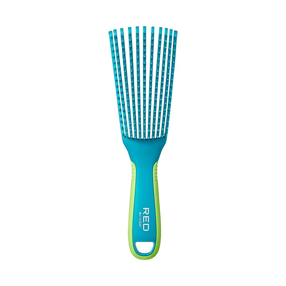 KISS - RED EZ GLIDE DETANGLING BRUSH JUMBO 5 KISS - RED EZ GLIDE DETANGLING BRUSH JUMBO - Image 5