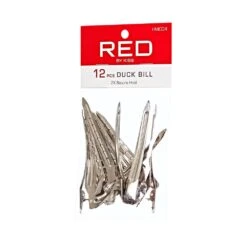 KISS - RED DUCK BILL CLIPS 12CT -Zoe Beauty Supply Shop redbykiss hmc04 duckbill packagerightside 731509796087 web