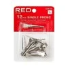 KISS - RED 1 3/4" SINGLE PRONG CLIP (12PCS) -Zoe Beauty Supply Shop redbykiss hmc06 singleprong packagefront 649674054614 web