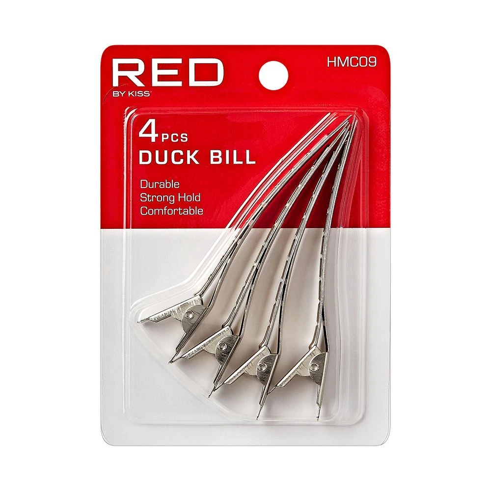KISS - RED 3 1/2" DUCK BILLS 4PCS 1 KISS - RED 3 1/2" DUCK BILLS 4PCS