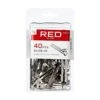 KISS - RED 1 3/4' SLIDE IN CLIP 40PCS -Zoe Beauty Supply Shop redbykiss hmc13 slideinclip packageback 649674054676 web