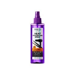 KISS - ULTRA SHINE HEAT PROTECTOR SPRAY -Zoe Beauty Supply Shop redbykiss hpt04d heatprotectorspray productfrontopen 649674092692 web