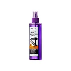 KISS - ULTRA SHINE HEAT PROTECTOR SPRAY -Zoe Beauty Supply Shop redbykiss hpt04d heatprotectorspray productrightside 649674092692 web