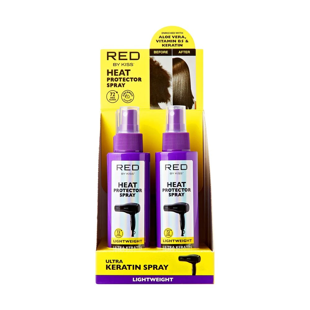 KISS - KERATIN HEAT PROTECTOR SPRAY 6 KISS - KERATIN HEAT PROTECTOR SPRAY - Image 6