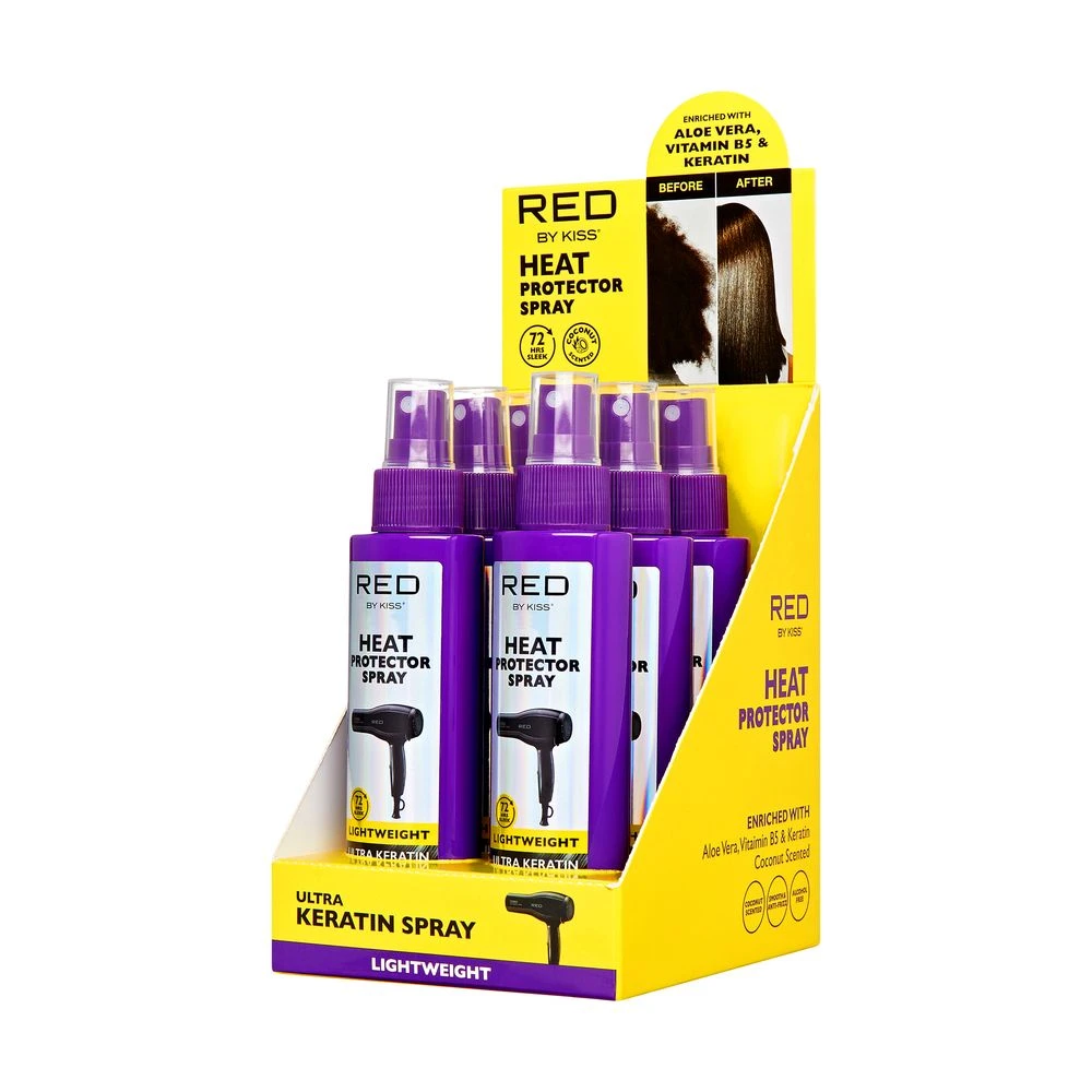 KISS - KERATIN HEAT PROTECTOR SPRAY 7 KISS - KERATIN HEAT PROTECTOR SPRAY - Image 7