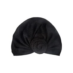 KISS - RED GLAMOUR KNOT TURBAN BLACK -Zoe Beauty Supply Shop redbykiss hq401 glamourpremiumtopknotturban packageproduct 649674088978