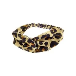 KISS - RED SILKY HEADBAND LEOPARD -Zoe Beauty Supply Shop redbykiss hq92 twistedsilkyheadband product2 64967