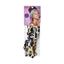 KISS - RED SILKY HEADBAND LUXE LEOPARD