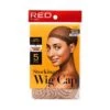 KISS - RED 5 PCS STOCKING WIG CAP (NATURAL BROWN)