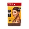 KISS - RED STOCKING WIG CAP 2PCS (DARK BROWN) -Zoe Beauty Supply Shop redbykiss hwc02 stockingwigcap package front 731509700138 oct.25.2022 web 2