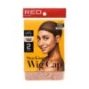 KISS - RED STOCKING WIG CAP (NATURAL BROWN)