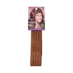 KISS - RED Perfect Melt Elastic Band 1 3/4" Velcro Dark Brown