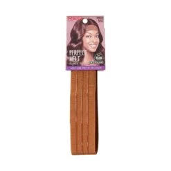KISS - RED Perfect Melt Elastic Band 1 1/4" Velcro Natural Brown