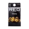 KISS - RED BRAID CHARM CLASSY HZ10 -Zoe Beauty Supply Shop redbykiss hz10 braidcharms package front 649674068987 oct.28.2022 nw3