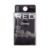 KISS - RED BRAID CHARM CLASSY HZ12 -Zoe Beauty Supply Shop redbykiss hz12 braidcharms package front 649674069007 oct.28.2022 nw3