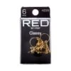 KISS - RED BRAID CHARM CLASSY HZ26 -Zoe Beauty Supply Shop redbykiss hz26 braidcharms package front 649674069144 oct.28.2022 nw3