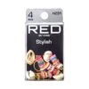 KISS - RED BRAID CHARM HZ31 -Zoe Beauty Supply Shop redbykiss hz31 braidcharms package front 649674069199 oct.28.2022