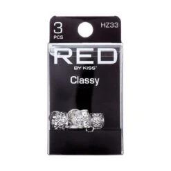 KISS - RED BRAID CHARM CLASSY HZ33