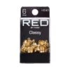 KISS - RED BRAID CHARM CLASSY HZ40 -Zoe Beauty Supply Shop redbykiss hz40 braidcharms package front 649674069298 oct.28.2022