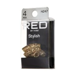 KISS - RED BRAID CHARM HZ47 -Zoe Beauty Supply Shop redbykiss hz47 braidcharms package rightside 649674069366 10.31.2022