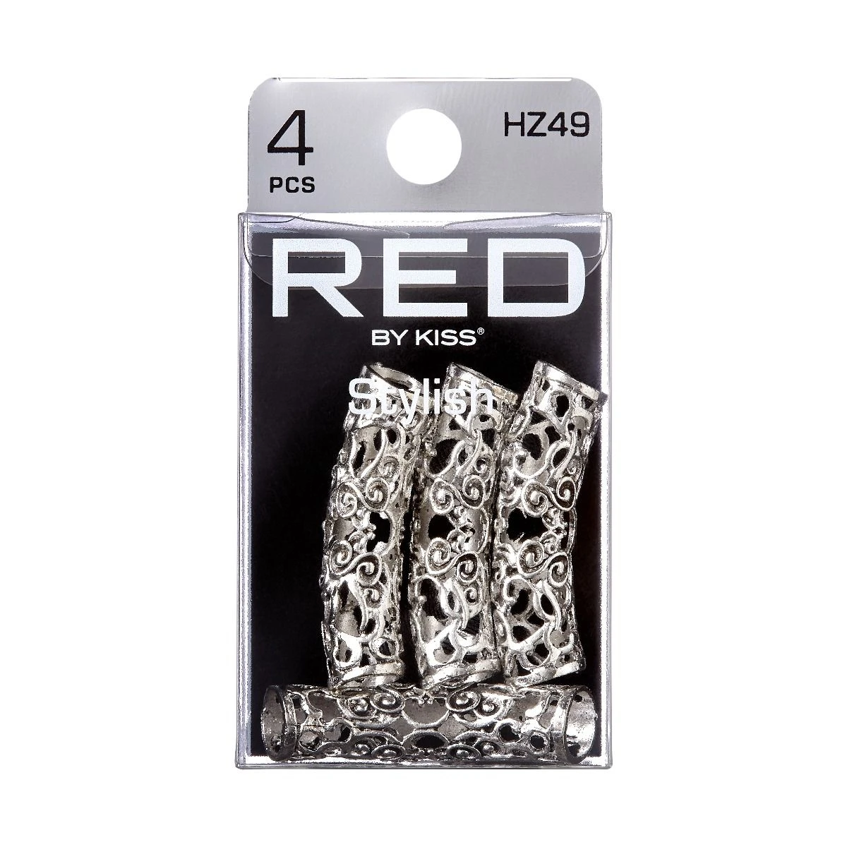 KISS - RED BRAID CHARM STYLISH RING HZ49 1 KISS - RED BRAID CHARM STYLISH RING HZ49