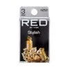 KISS - RED BRAID CHARM STYLISH HZ52 3 KISS - RED BRAID CHARM STYLISH HZ52 -Zoe Beauty Supply Shop redbykiss hz52 braidcharms package front 649674069410 oct.28.2022