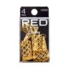 KISS - RED BRAID CHARM HZ60 -Zoe Beauty Supply Shop redbykiss hz60 braidcharms package front 649674069496 oct.28.2022