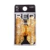 KISS - RED BRAID CHARM HZ61 -Zoe Beauty Supply Shop redbykiss hz61 braidcharms package front 649674069502 oct.28.2022 1 1