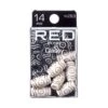 KISS - RED BRAID CHARM CLASSY WOOD BEAD HZ63 -Zoe Beauty Supply Shop redbykiss hz63 braidcharms package front 649674069526 oct.28.2022