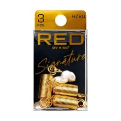KISS - RED BRAID CHARM SIGNATURE DIAMOND COIL HZ80