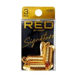 KISS - RED BRAID CHARM SIGNATURER COIL HEART HZ82