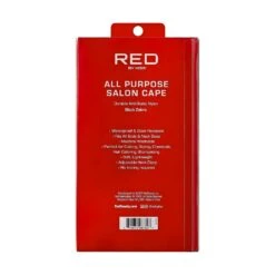 KISS - ALL PURPOSE SALON CAPE,BLACK ZEBRA,NYLON 11 KISS - ALL PURPOSE SALON CAPE,BLACK ZEBRA,NYLON -Zoe Beauty Supply Shop redbykiss sa05 allpurposesaloncape packageback 649674087827 web