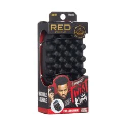 KISS - RED PREMIUM TWIST KING MEDIUM CURVED (HS02) 14 KISS - RED PREMIUM TWIST KING MEDIUM CURVED (HS02) -Zoe Beauty Supply Shop redpremium hs02 bowwowtwistking package leftside 6 1