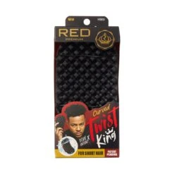 KISS - RED PREMIUM TWIST KING CURVED & DENSED (HS03) -Zoe Beauty Supply Shop redpremium hs03 bowwowtwistking package front 6496