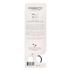 KISS - RPM Straight Hair Shear 7.5" -Zoe Beauty Supply Shop redpremium hscp75 package back jul.30.2020