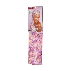 KISS - RED PREMIUM SILKY SATIN WRAP SCARF 60 INCH (PAISLEY) -Zoe Beauty Supply Shop rs142478 redbykiss hsfp07 satinwrapscarf package r