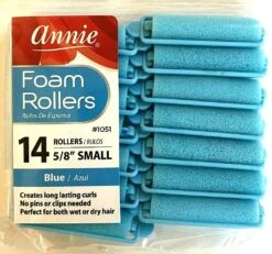 ANNIE - Foam Rollers 5/8" 14PCs SMALL BLUE #1051 -Zoe Beauty Supply Shop s l1600 077ed4e3 98db 449e 95d8 2ed51bb1fc6b