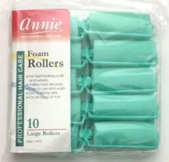 ANNIE - Professional Foam Rollers 1" 10PC LARGE GREEN #1053 -Zoe Beauty Supply Shop s l1600 2431f069 5655 4673 836d 807ac7814a21