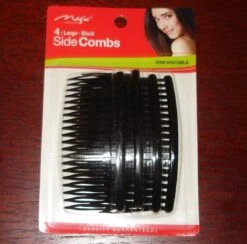 MAGIC COLLECTION - SIDE COMBS 4 LARGE BLACK -Zoe Beauty Supply Shop s l1600 bb0f7d66 588e 47f8 a228 f0915442f0c0