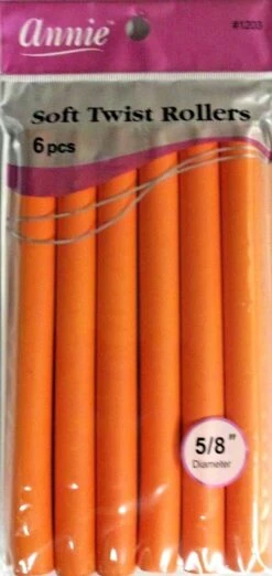 ANNIE - Professional Soft Twist Rollers 5/8" 6 PCs ORANGE 5 ANNIE - Professional Soft Twist Rollers 5/8" 6 PCs ORANGE -Zoe Beauty Supply Shop s l1600 e422b254 a7bf 4079 9dca 6db249179a90