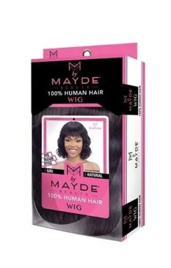 MAYDE - 100% Human Hair SIRI WIG (100% HUMAN) 9 MAYDE - 100% Human Hair SIRI WIG (100% HUMAN) -Zoe Beauty Supply Shop siri mayde beauty human hair wig onebeautyworld 1