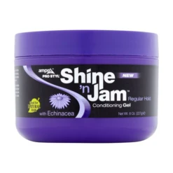 AMPRO - Shine 'n Jam Conditioning Gel Regular Hold -Zoe Beauty Supply Shop snj regular 8 480x480 f6e936ff 5ba0 4a3c be83 bf928b3cebd6